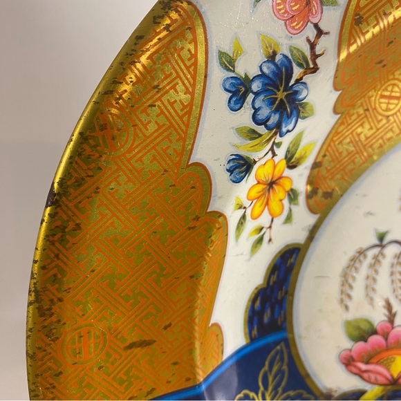 Daher Decorated Ware Oval Tin Tray Made in England - Picture 3 of 8